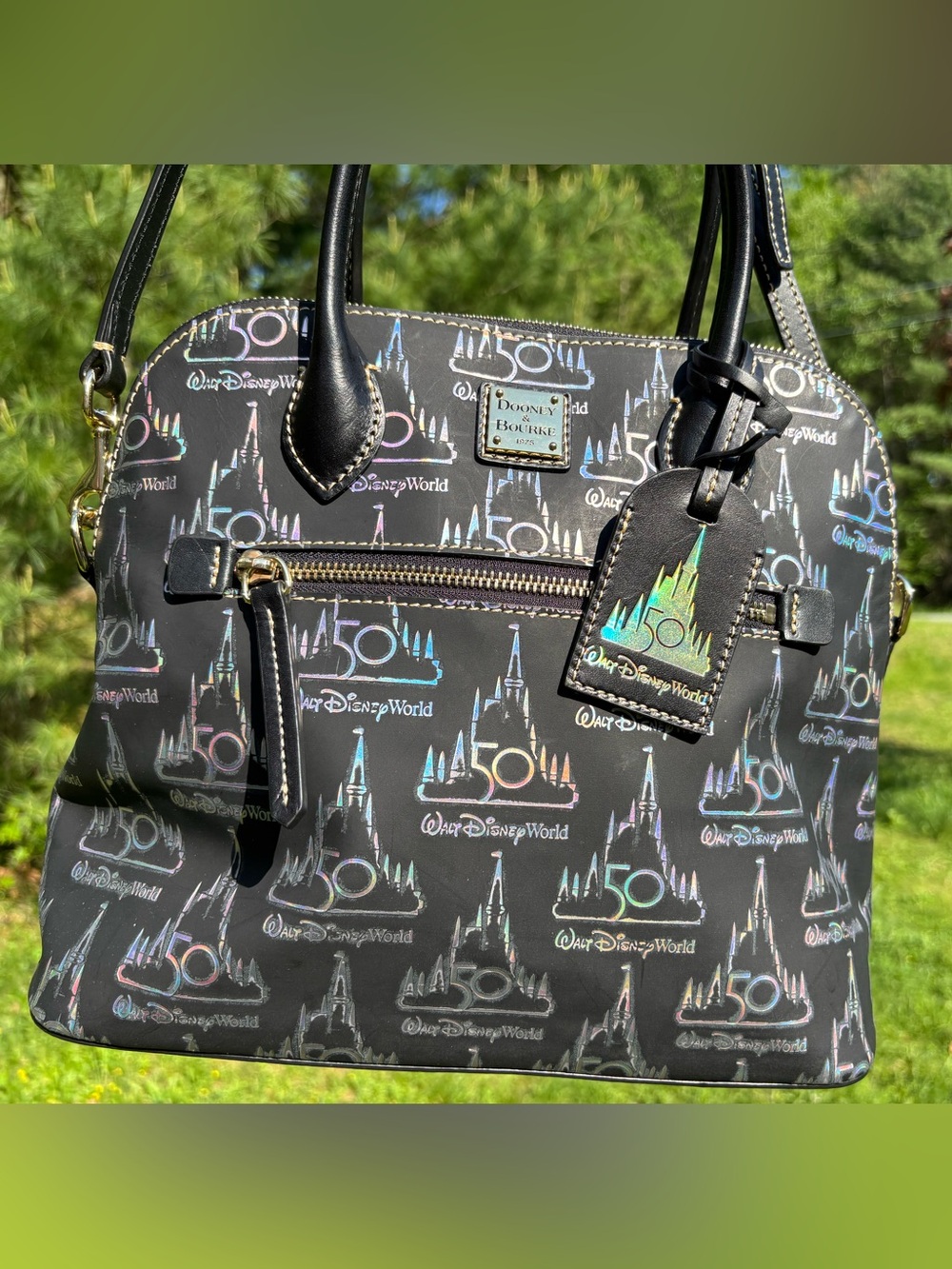 Dooney & Bourke Walt Disney World 50th Anniversary Satchel